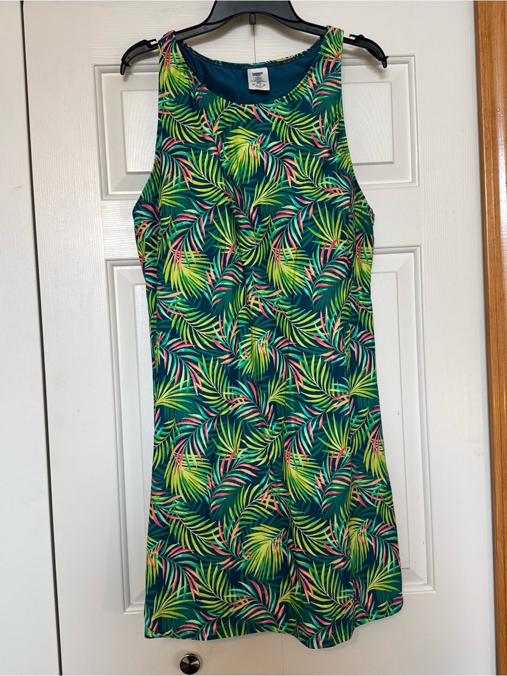 Lands' End Scoop-Neck Dresskini Swim Cover-Up Dress